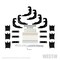 Westin Automotive 19-C RAM 1500 CREW CAB SS PRO TRAXX 4 OVAL NERF STEP BARS 21-24080 - alternate 7